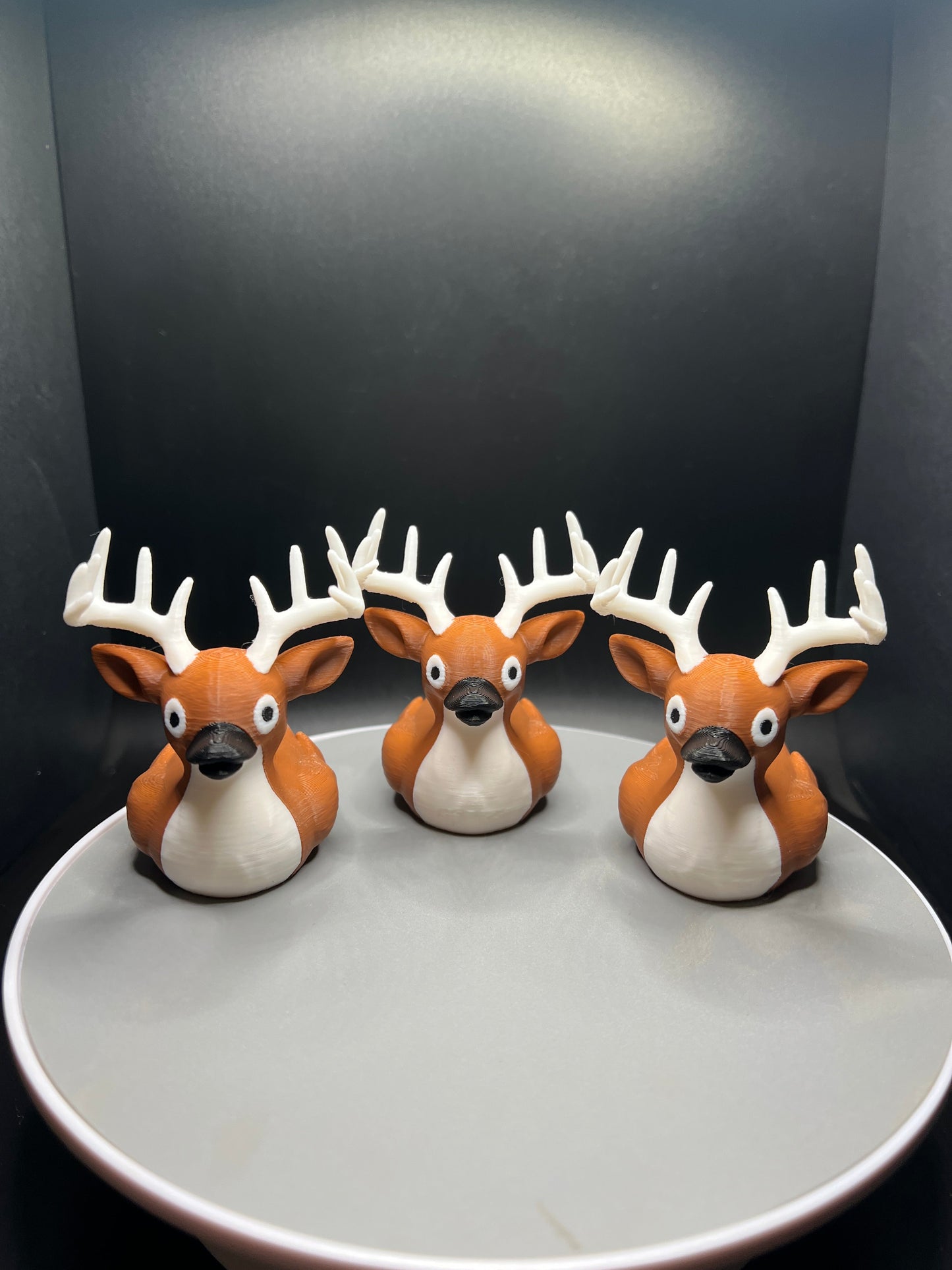 White Tail Deer Jeep Duck