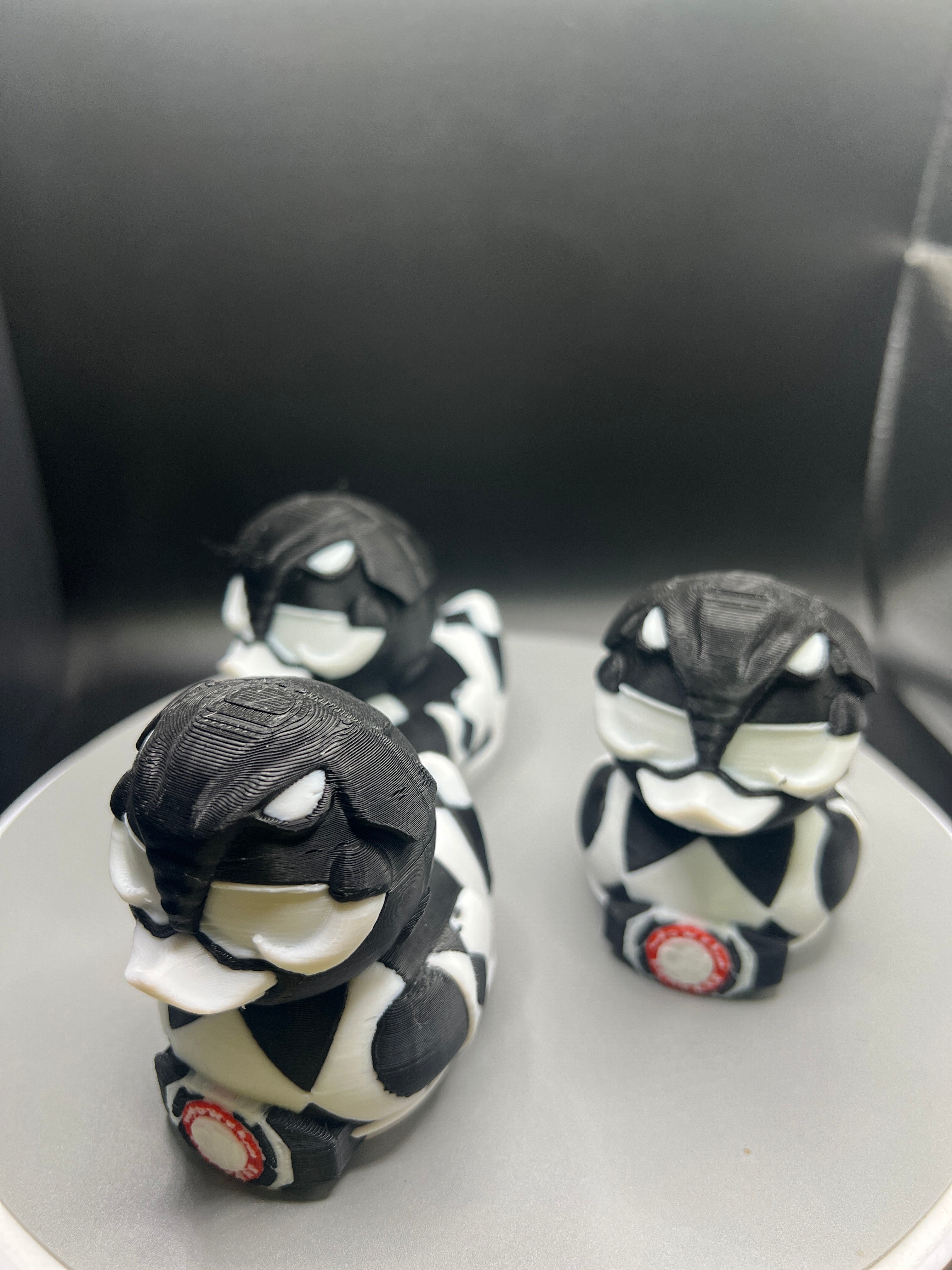 Black Power Ranger Jeep Duck - 3D Printed Collectible for Jeep Wrangler ...