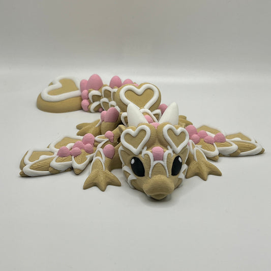 Tiny Heart Cookie Dragon
